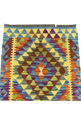 MODERN CHOBI KILIM 3.2 X 1.11 FT