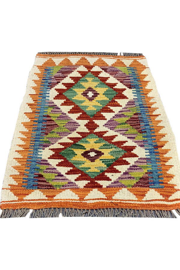 MODERN CHOBI KILIM 2.8 X 1.11 FT