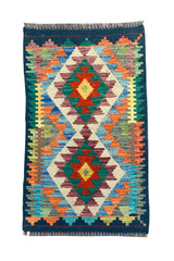 MODERN CHOBI KILIM 2.9 X 1.10 FT