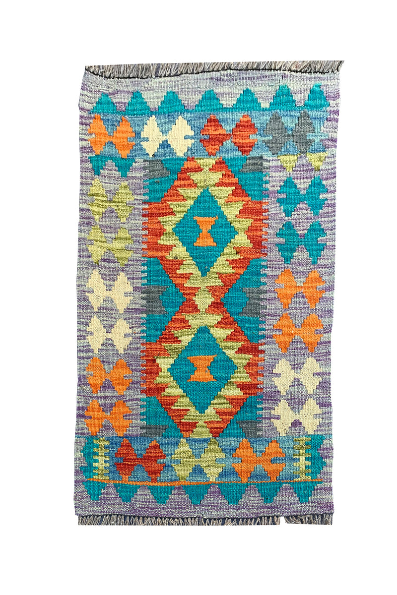 MODERN CHOBI KILIM 2.10 X 1.10 FT