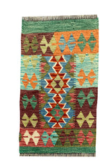 MODERN CHOBI KILIM 2.7 x 1.11 Ft