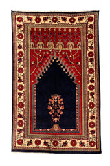 AUTHENTIC HAND KNOTTED VINTAGE PAKISTANI BOKHARA JHALDAR WOOL AREA RUG 6.2 X 4.2 FT (579 GER)