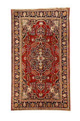 AUTHENTIC HAND KNOTTED VINTAGE PAKISTANI BOKHARA JHALDAR WOOL AREA RUG 6.3 X 4.2 FT (557 GER)