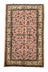 AUTHENTIC HAND KNOTTED INDO WOOL AREA RUG 5.10 X 3.11 FT (537 GER)