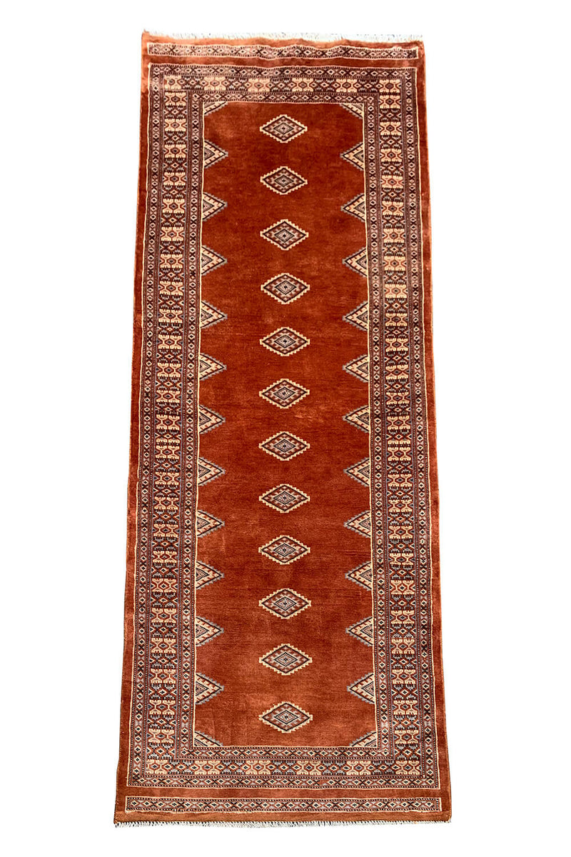 BOKHARA JHALDAR RUNNER RUG 6.10 x 2.6 Ft