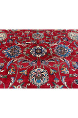 Authentic Hand Knotted Vintage Tabreez Wool Area Rug 13.0 x 11.2 Ft (43 Ger-3)