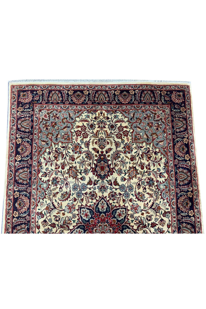 Authentic Hand knotted Pakistan Bokhara Double Knot Wool Area Rug 6.5 X 4.1 Ft (308 Ger-3)