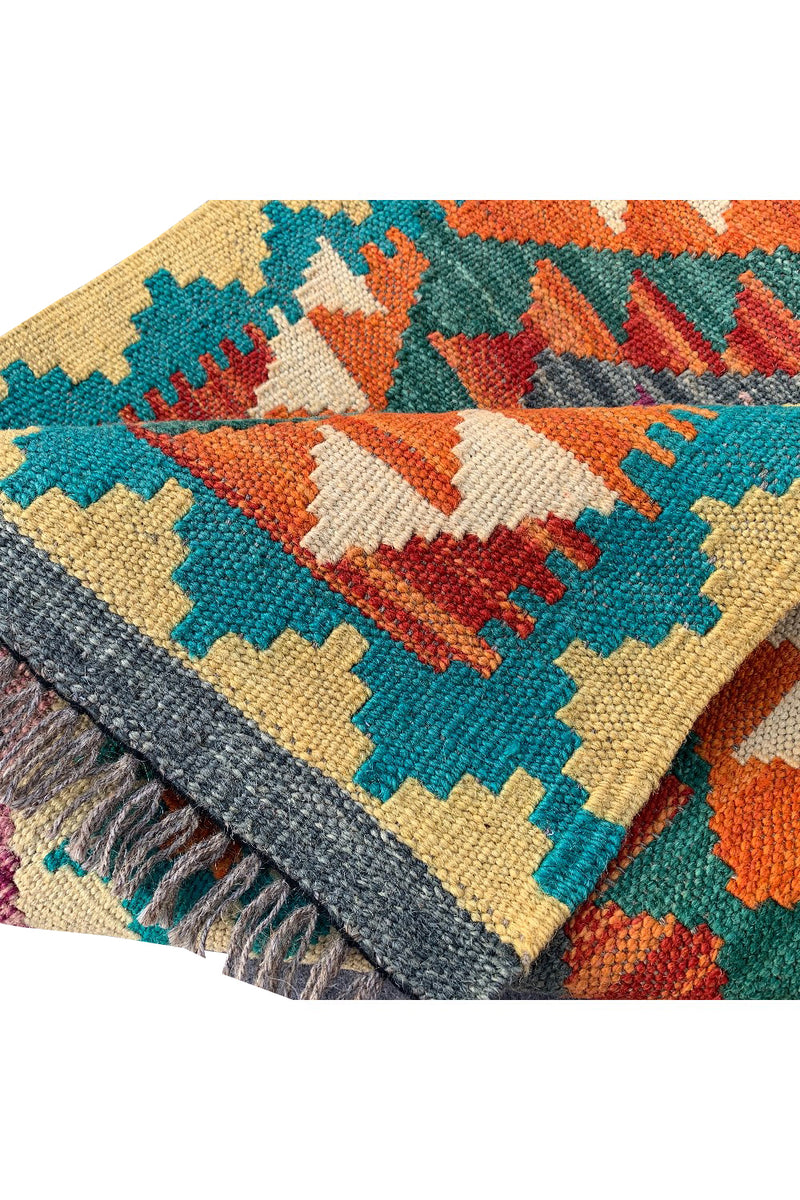 MODERN CHOBI KILIM 3.2 x 1.10 Ft