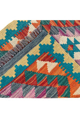 MODERN CHOBI KILIM 3.2 x 1.10 Ft