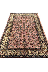 AUTHENTIC HAND KNOTTED INDO WOOL AREA RUG 5.10 X 3.11 FT (537 GER)