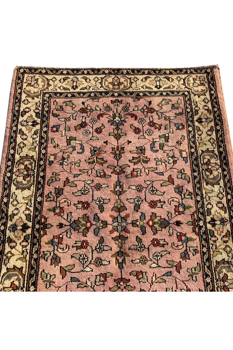 AUTHENTIC HAND KNOTTED INDO WOOL AREA RUG 5.10 X 3.11 FT (537 GER)