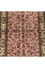 AUTHENTIC HAND KNOTTED INDO WOOL AREA RUG 5.10 X 3.11 FT (537 GER)