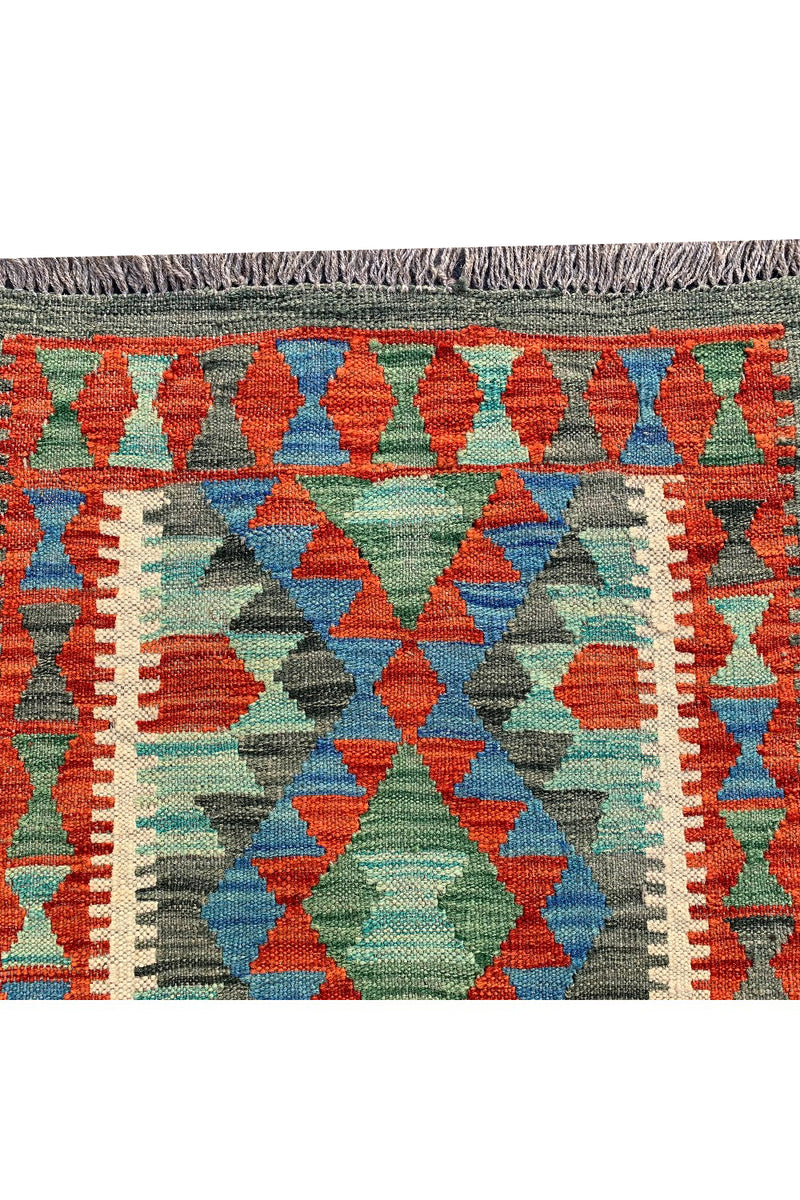 MODERN CHOBI KILIM 3.0 x 1.10 Ft