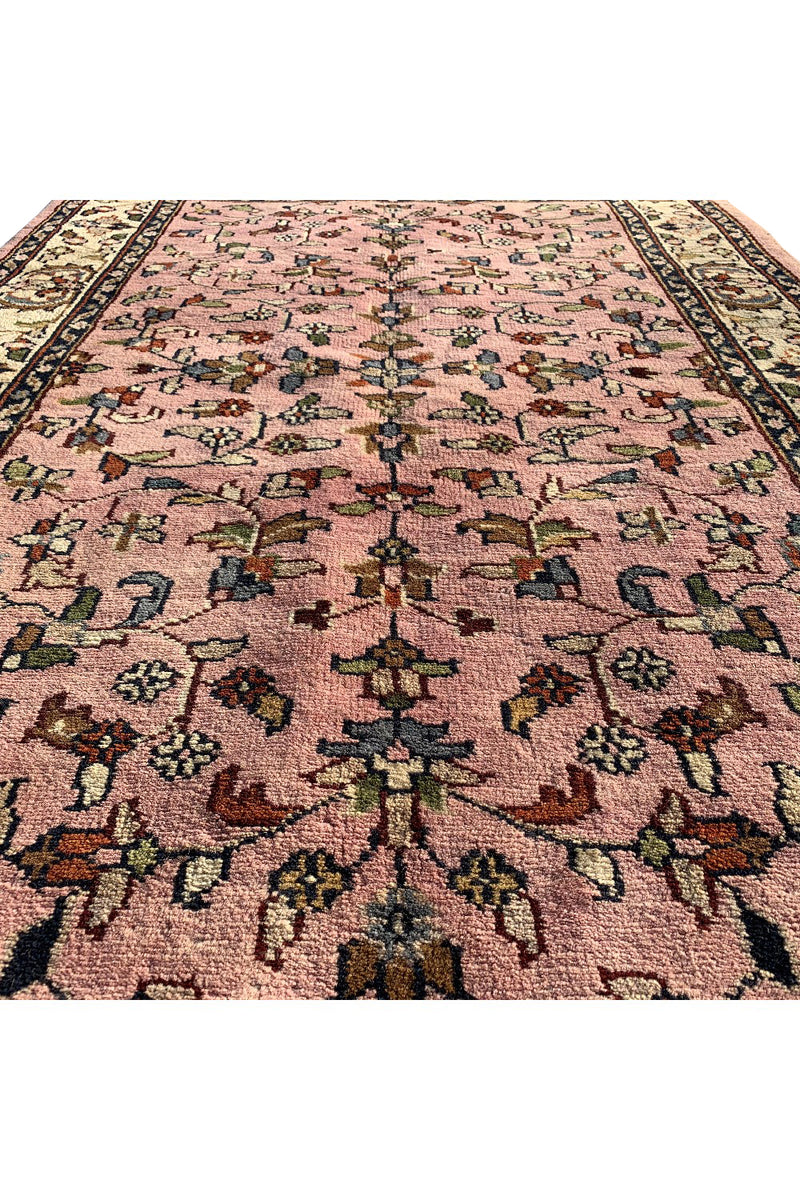 AUTHENTIC HAND KNOTTED INDO WOOL AREA RUG 5.10 X 3.11 FT (537 GER)