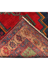 AUTHENTIC HAND KNOTTED HAMIDOUN WOOL AREA RUG 6.11 X 4.6 FT (541 GER)