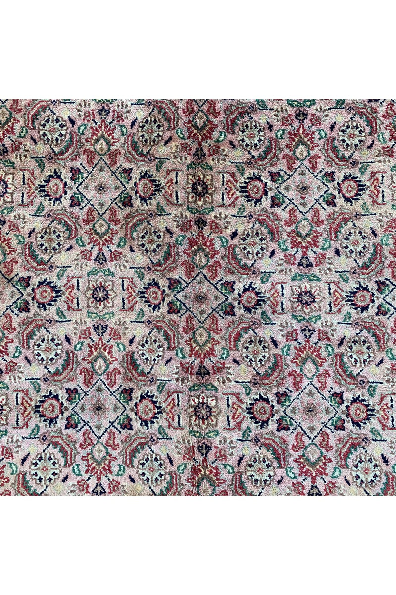 AUTHENTIC HAND KNOTTED BIJOUR WOOL AREA RUG 6.3 X 3.5 FT (666 GER)