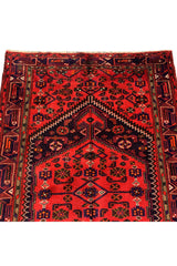 AUTHENTIC HAND KNOTTED VINTAGE HAMIDOUN WOOL AREA RUG 7.0 X 4.4 FT (545 GER)