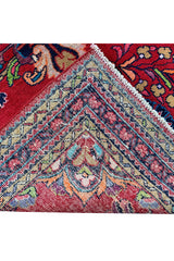 AUTHENTIC HAND KNOTTED VINTAGE HAMIDOUN WOOL AREA RUG 5.0 X 3.10 FT (669 GER)