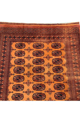 AUTHENTIC HAND KNOTTED VINTAGE PAKISTANI BOKHARA JHALDAR WOOL AREA RUG 5.9 X 4.3 FT (670 GER)