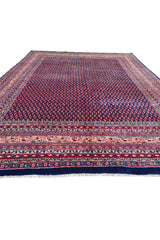 VINTAGE BADAM GUL MIR 11.10 x 8.3 Ft