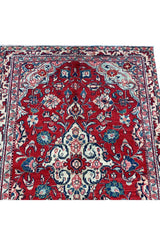 AUTHENTIC HAND KNOTTED VINTAGE HAMIDOUN WOOL AREA RUG 5.4 X 4.3 FT (677 GER)