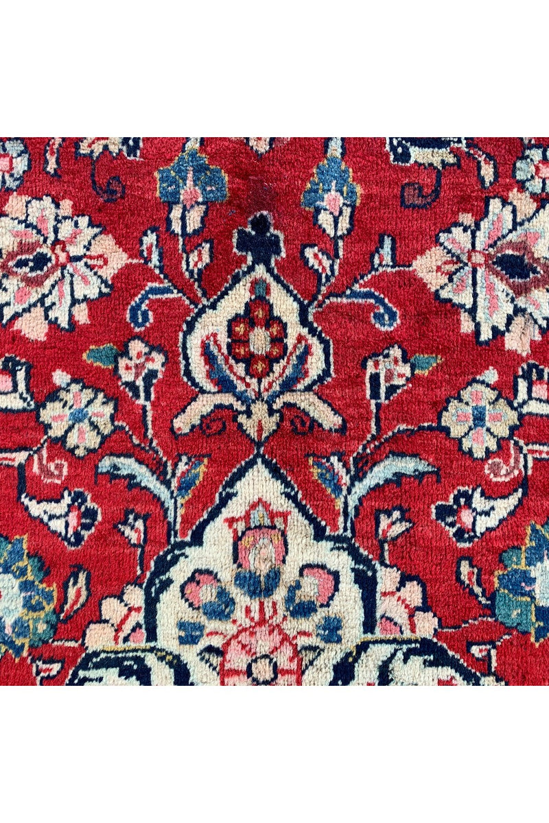 AUTHENTIC HAND KNOTTED VINTAGE HAMIDOUN WOOL AREA RUG 5.4 X 4.3 FT (677 GER)