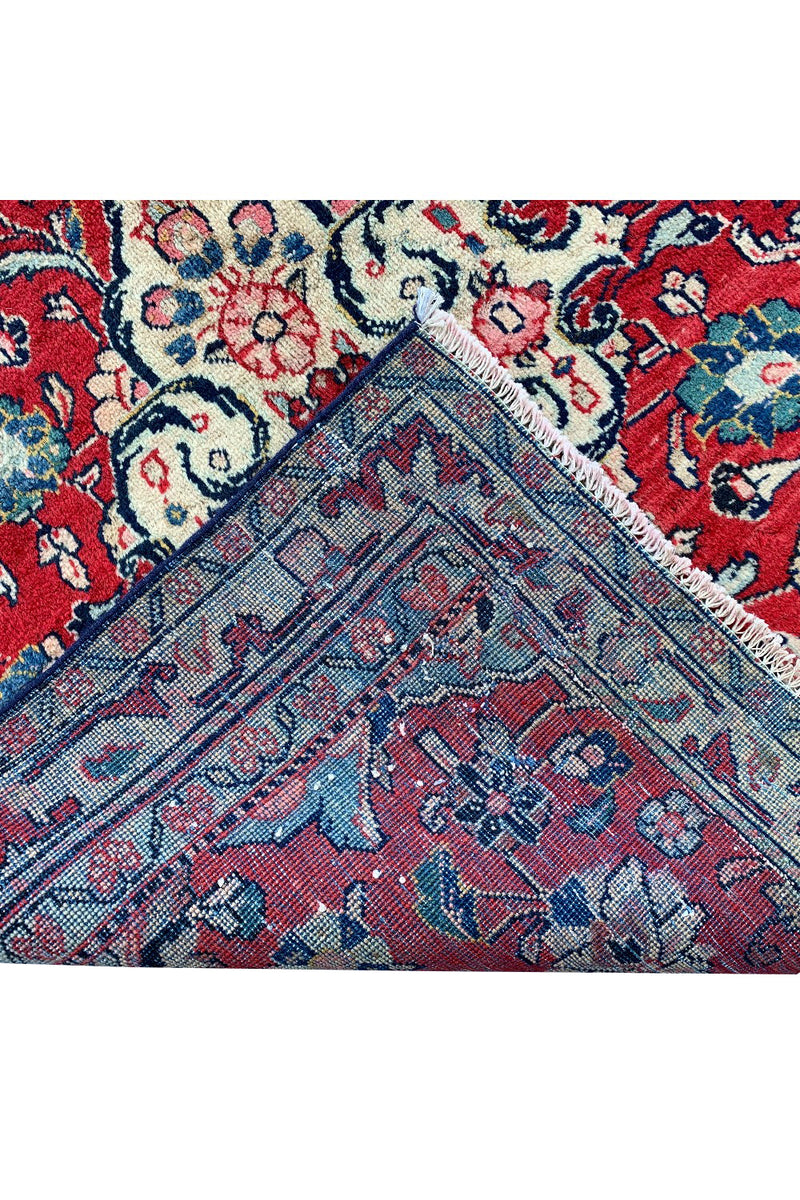 AUTHENTIC HAND KNOTTED VINTAGE HAMIDOUN WOOL AREA RUG 5.4 X 4.3 FT (677 GER)