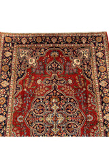 AUTHENTIC HAND KNOTTED VINTAGE PAKISTANI BOKHARA JHALDAR WOOL AREA RUG 6.3 X 4.2 FT (557 GER)