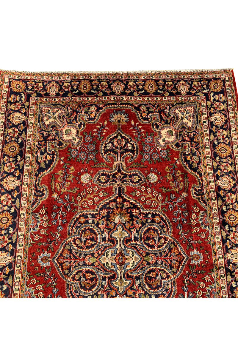 AUTHENTIC HAND KNOTTED VINTAGE PAKISTANI BOKHARA JHALDAR WOOL AREA RUG 6.3 X 4.2 FT (557 GER)