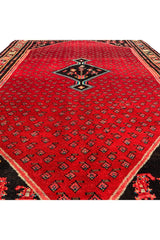 AUTHENTIC HAND KNOTTED BAGHTIYAAR WOOL AREA RUG 6.4 X 4.4 FT (560 GER)