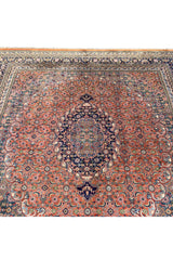 AUTHENTIC HAND KNOTTED BIJOUR WOOL AREA RUG 8.3 X 8.2 FT (1294 GER)