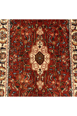 AUTHENTIC HAND KNOTTED INDO WOOL AREA RUG 5.4 X 2.10 FT (592 GER)