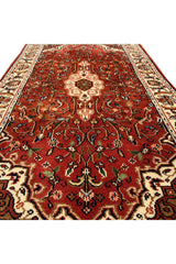 AUTHENTIC HAND KNOTTED INDO WOOL AREA RUG 5.4 X 2.10 FT (592 GER)