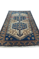 AUTHENTIC HAND KNOTTED VINTAGE HAMIDOUN WOOL AREA RUG 6.4 X 3.11 FT (477 GER)