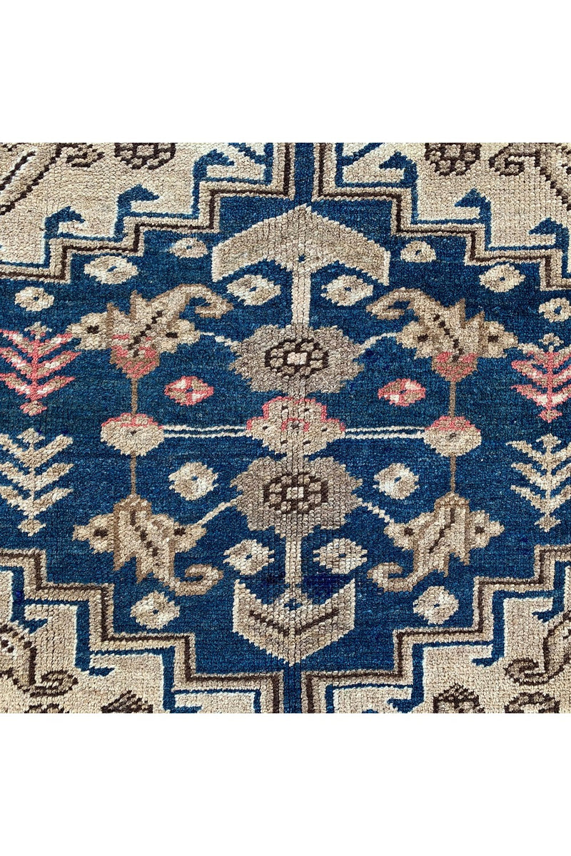 AUTHENTIC HAND KNOTTED VINTAGE HAMIDOUN WOOL AREA RUG 6.4 X 3.11 FT (477 GER)