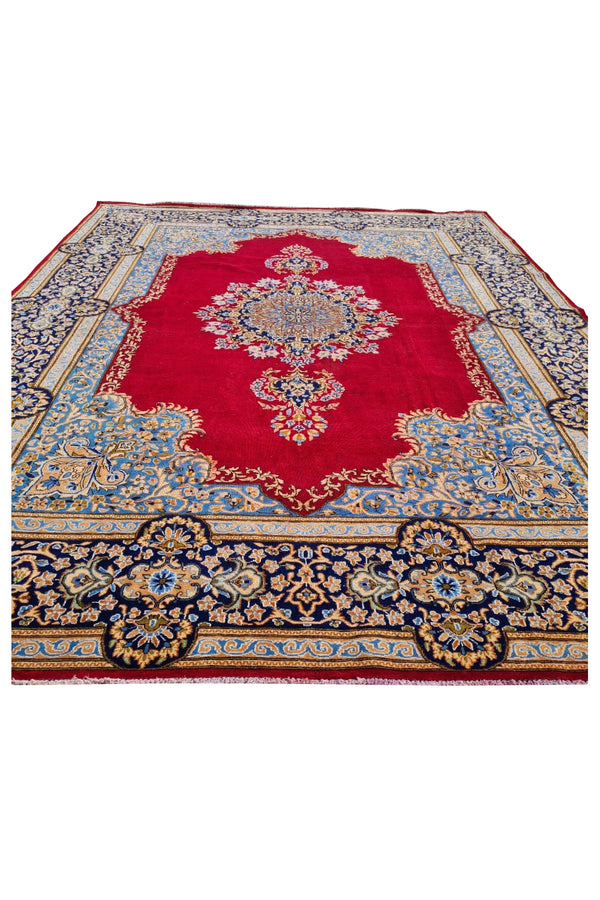 Vintage Qirmoun 12.8 x 9.4 Ft