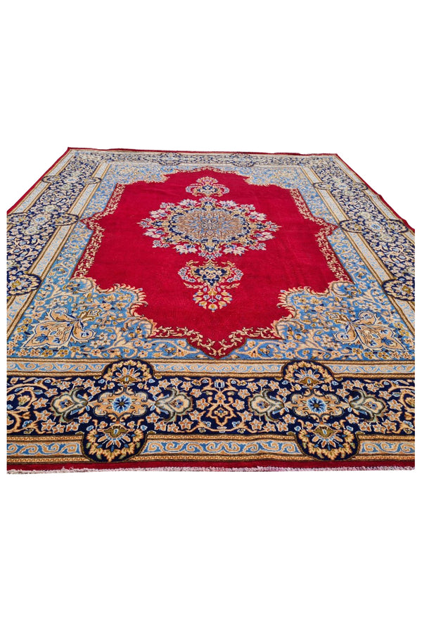 Vintage Qirmoun 12.8 x 9.4 Ft