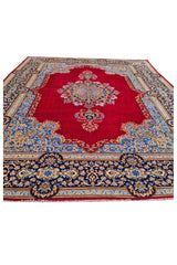 Vintage Qirmoun 12.8 x 9.4 Ft