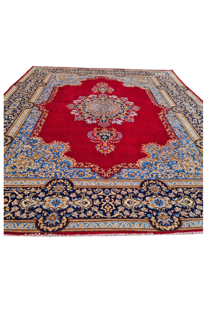 Vintage Qirmoun 12.8 x 9.4 Ft