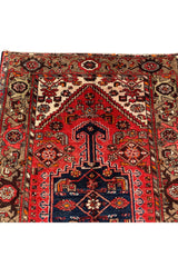 AUTHENTIC HAND KNOTTED VINTAGE HAMIDOUN WOOL AREA RUG 6.6 X 4.4 FT (479 GER)