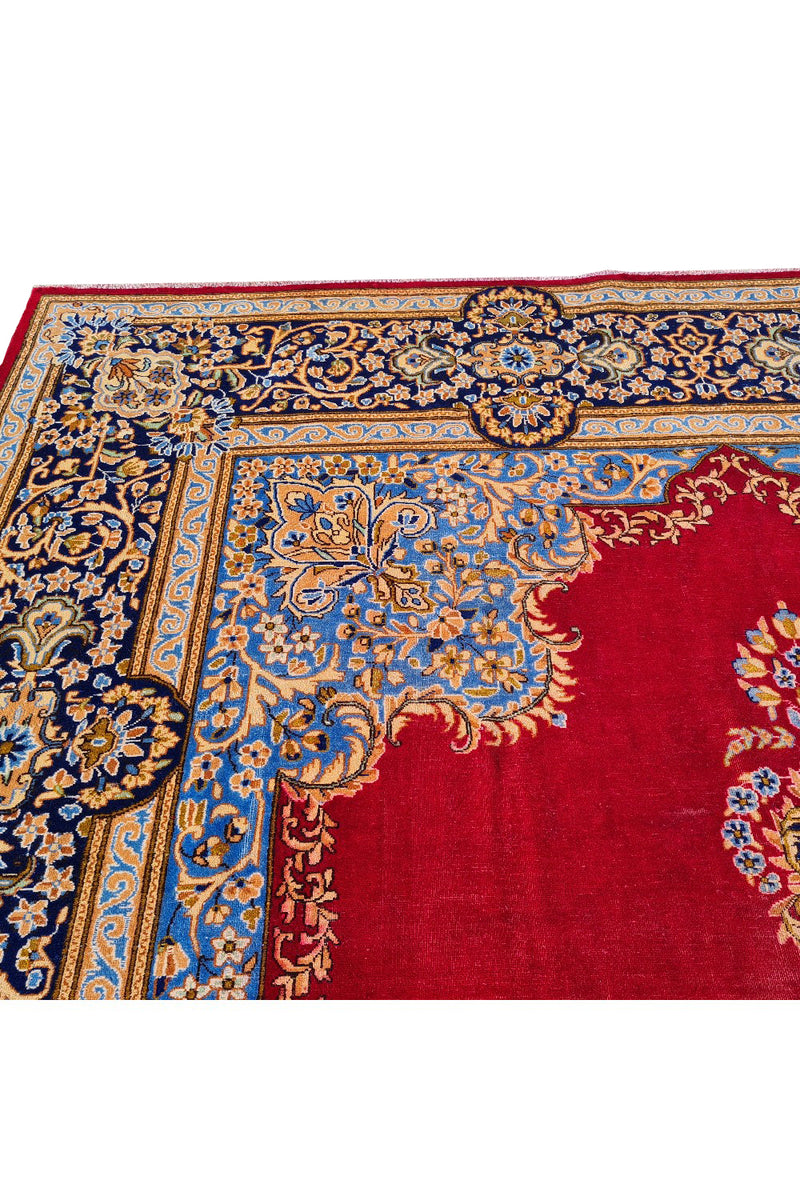 Vintage Qirmoun 12.8 x 9.4 Ft