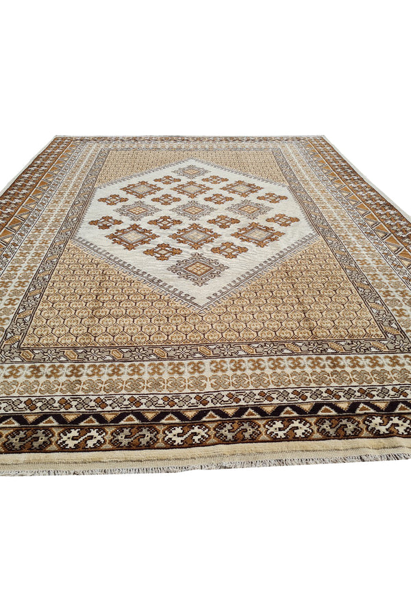 Vintage Morocco Sumouk 11.1 x 8.2 Ft