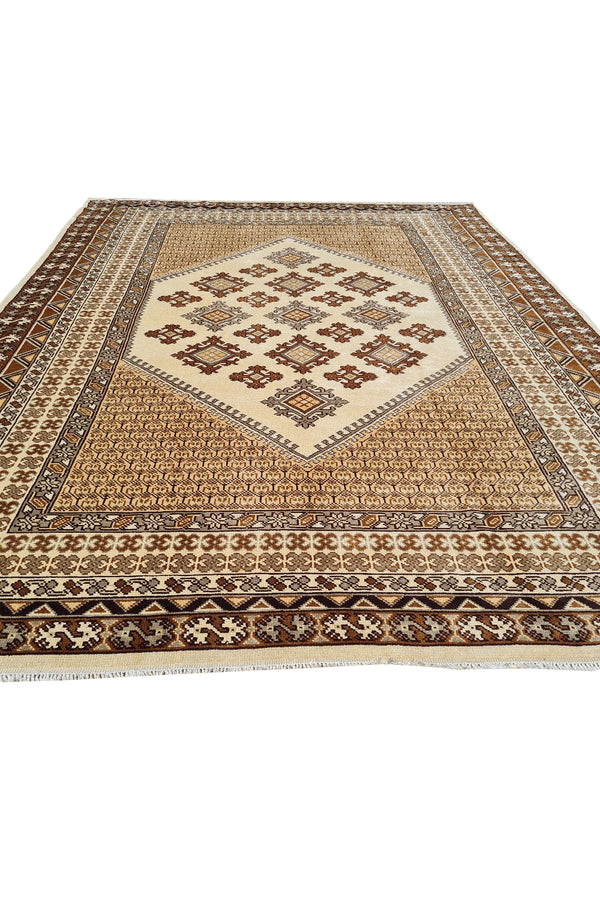 Vintage Morocco Sumouk 11.1 x 8.2 Ft