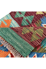 MODERN CHOBI KILIM 2.7 x 1.11 Ft