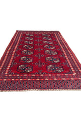 VINTAGE BOKHARA JHALDAR 3.10 x 2.7 Ft