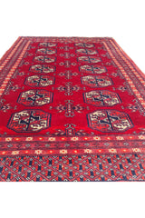 VINTAGE BOKHARA JHALDAR 3.10 x 2.7 Ft