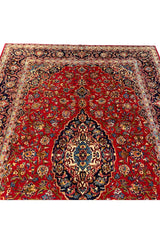 AUTHENTIC HAND KNOTTED QASHOUN WOOL AREA RUG 11.7 X 7.10 FT (1300 GER)