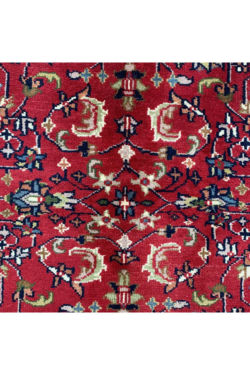 AUTHENTIC HAND KNOTTED INDO WOOL AREA RUG 6.0 X 4.0 FT (485 GER)