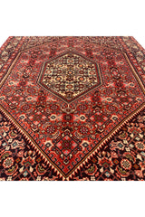 AUTHENTIC HAND KNOTTED VINTAGE BIJOUR WOOL AREA RUG 5.2 X 3.6 FT (601 GER)