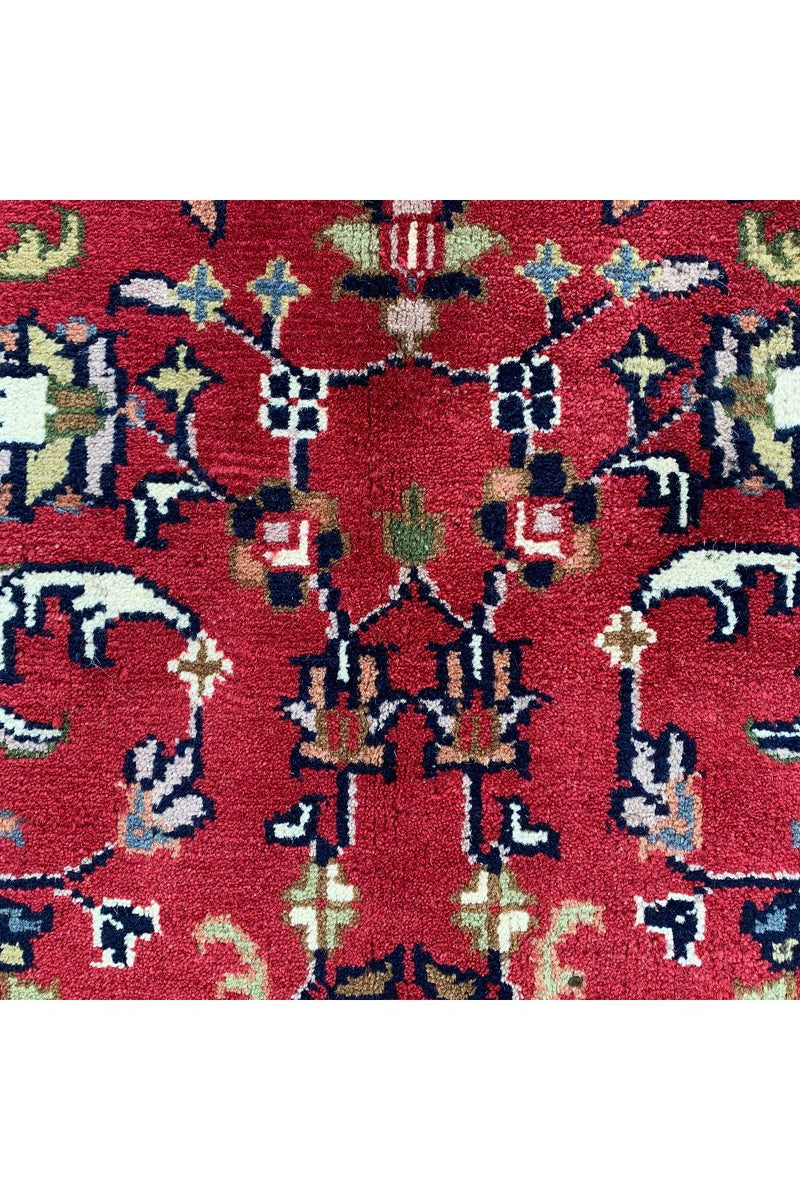 AUTHENTIC HAND KNOTTED INDO WOOL AREA RUG 6.0 X 4.0 FT (485 GER)